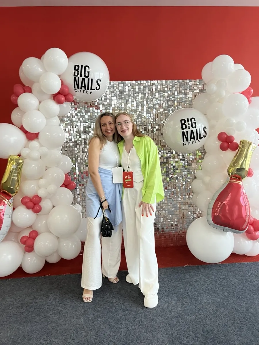 Ирина на профессиональном мероприятии BIG NAILS party